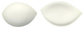 LB04White Foam Cookie Pad.  Large.